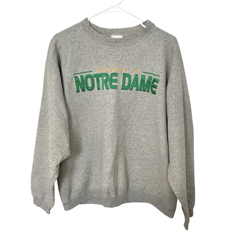 Vintage University of Notre Dame Sweatshirt Hammes Bookstore Fighting Irish
